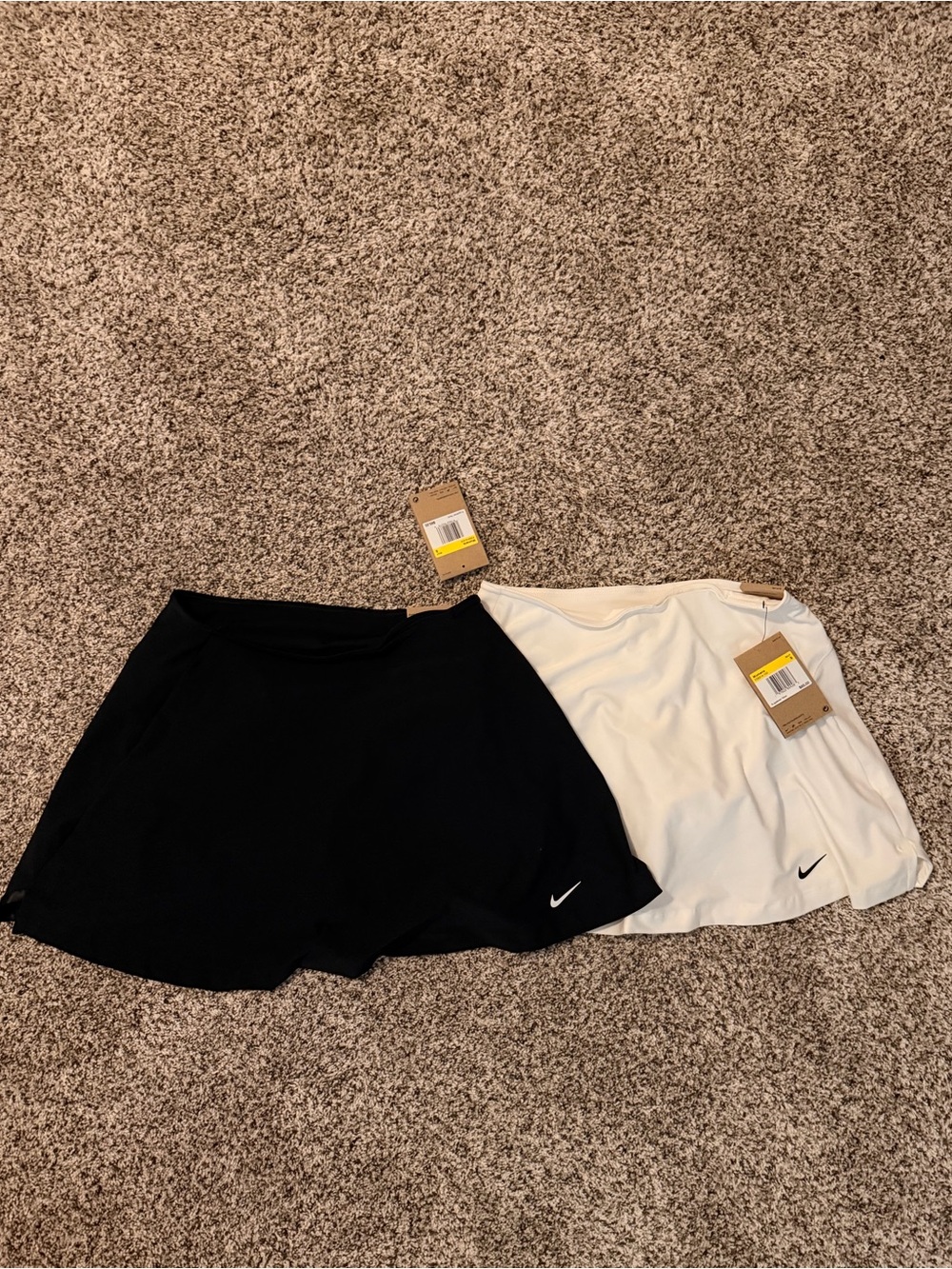 Nike Women's Athletic Skorts Duo - Black & White Size Small